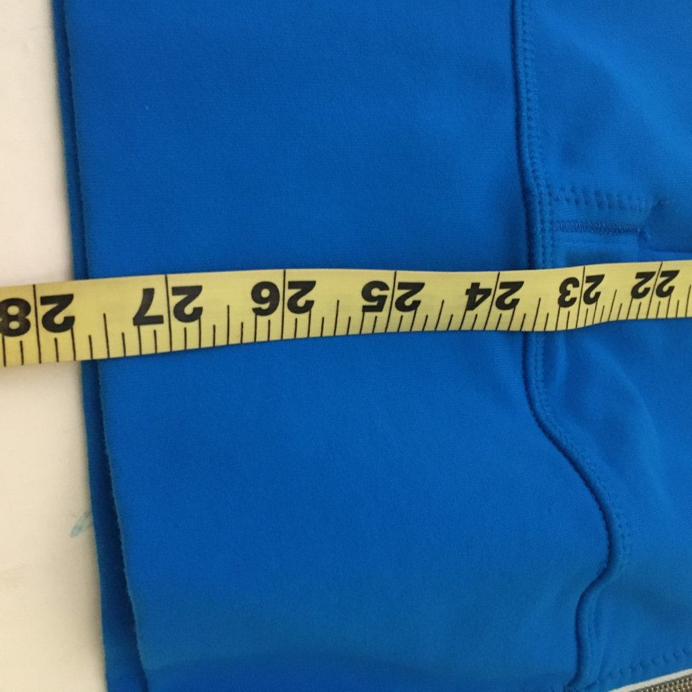Lululemon Daily Yoga Striped Blue Full Zip Jacket - Picture 8 of 8